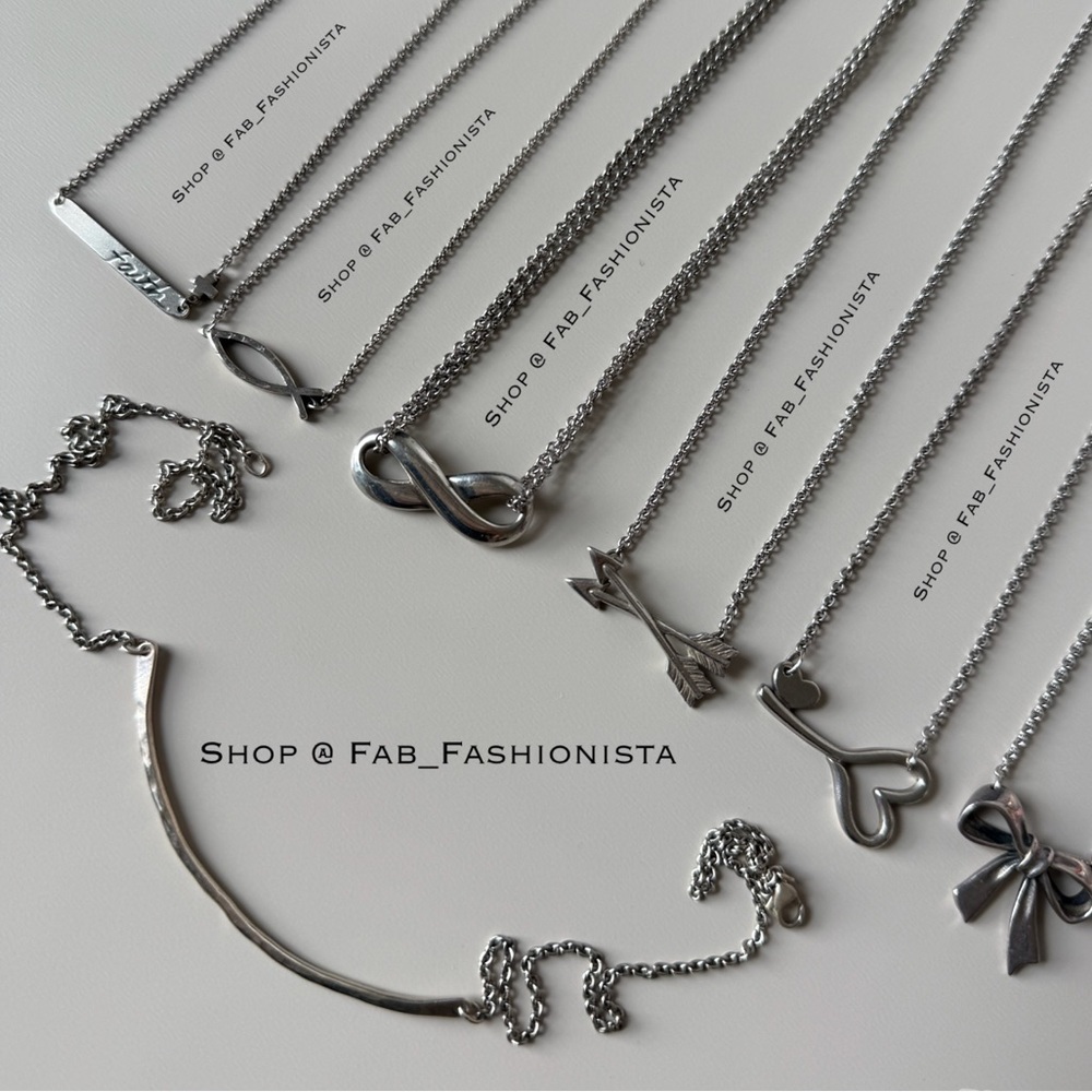 James Avery Sterling Silver Necklace Collection retired